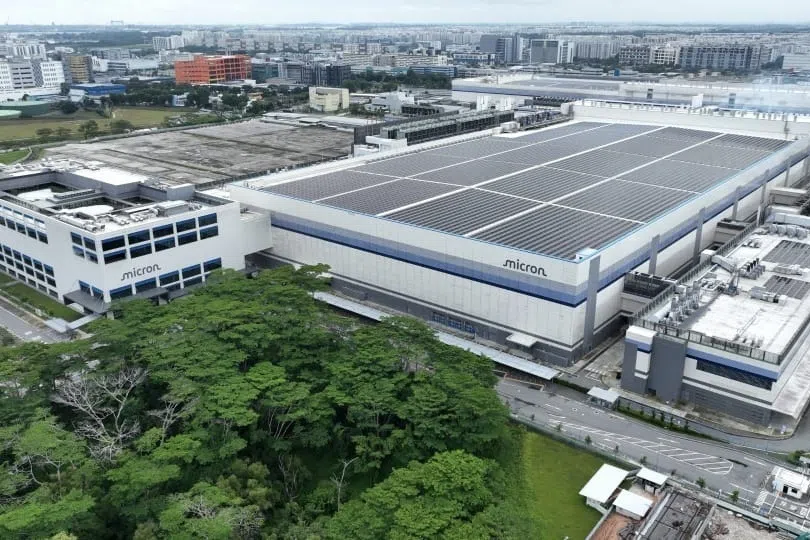 Micron Singapore has achieved more than 150 million kWh in energy savings and 200,000 tonnes of carbon dioxide equivalent emission reductions.