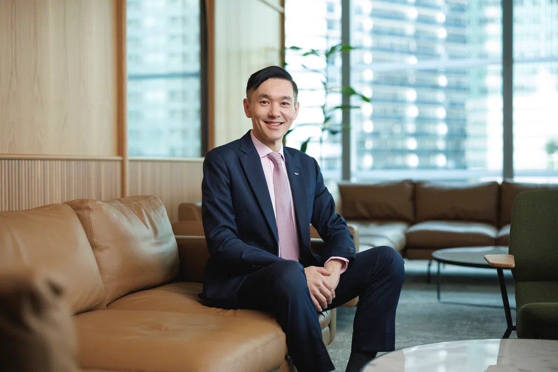 Chua Hsien Yang is the chief executive officer of the manager of Keppel Reit.