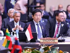 PM Wong (centre) says Asean must demonstrate value to its partners and reinforce its centrality.