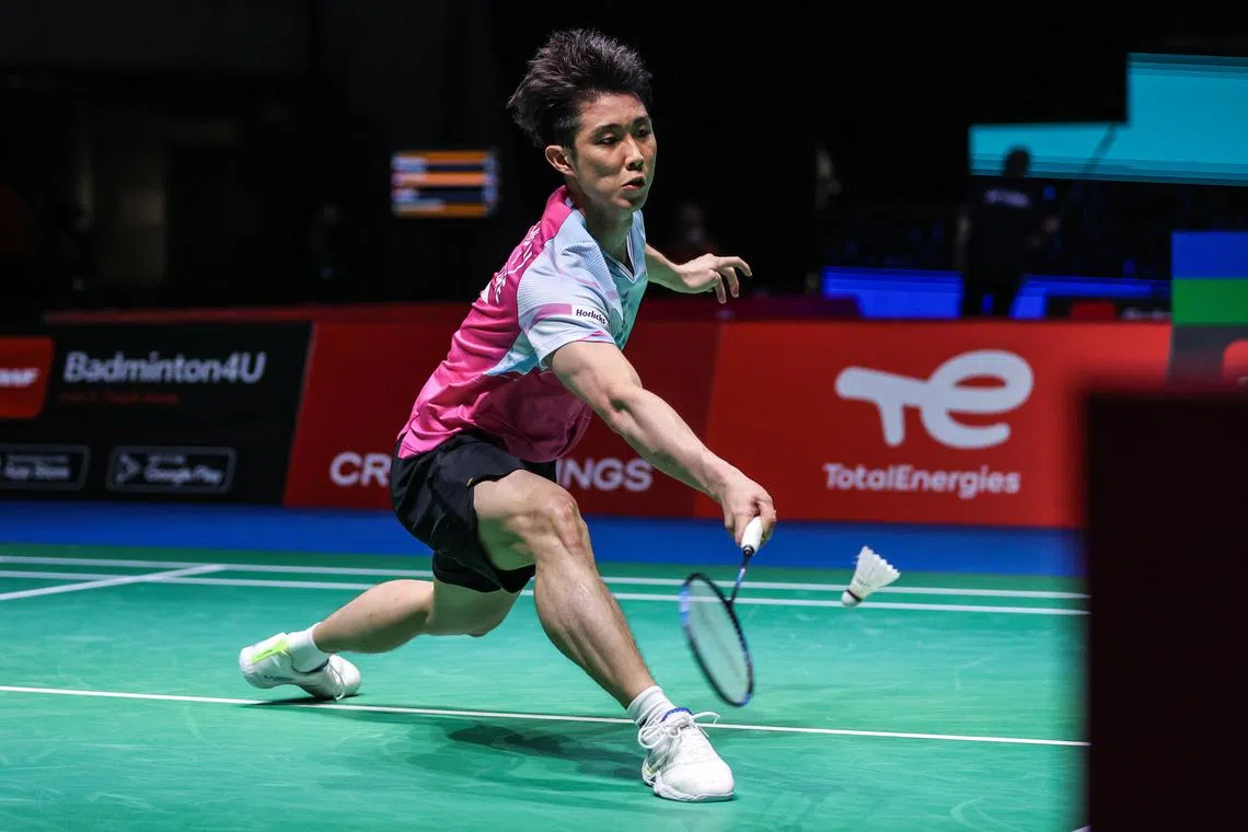 Loh Kean Yew has “no regrets” after his title defence ended in a quarter-final loss to Thailand’s Kunlavut Vitidsarn in Tokyo on Friday.