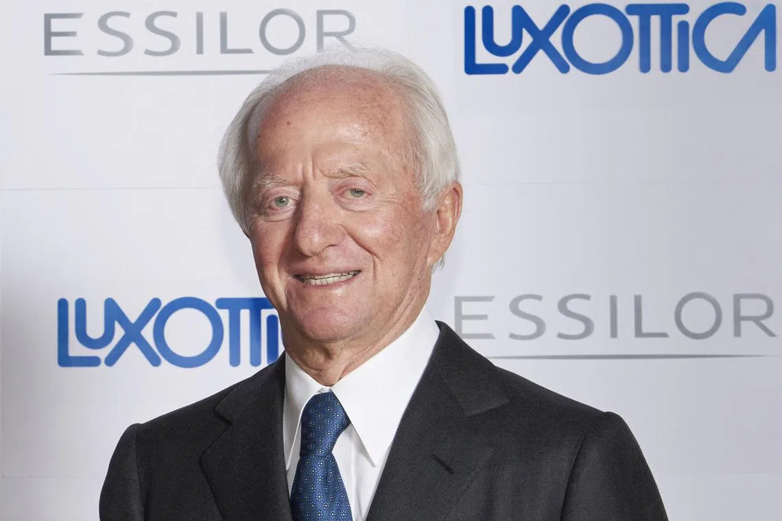 Founder and chairperson of Italian eyewear manufacturer Luxottica, Leonardo Del Vecchio died at the age of 87 in Milan, Italian media reported on June 27, 2022.