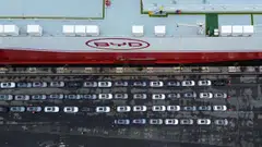 China accounted for about two-thirds of global sales with about 1.3 million units, while North American sales also hit a record. 