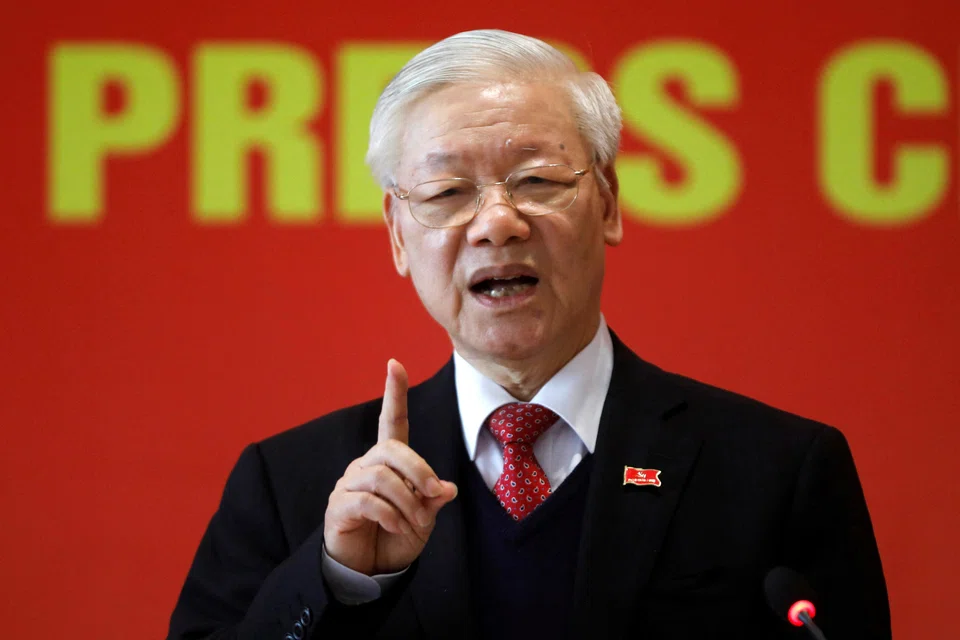 Party chief Nguyen Phu Trong is due to complete his third term in 2026, but has been in poor health for months, missing several top level meetings.