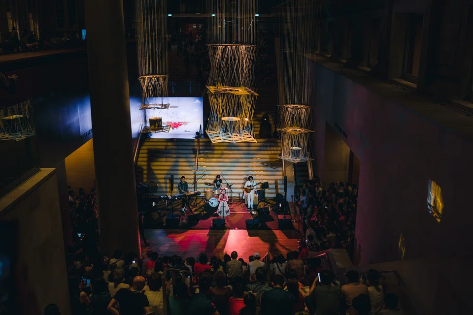 National Gallery Singapore's Light To Night festival will feature live performances, projection mapping, large-scale installations, a market and other attractions.