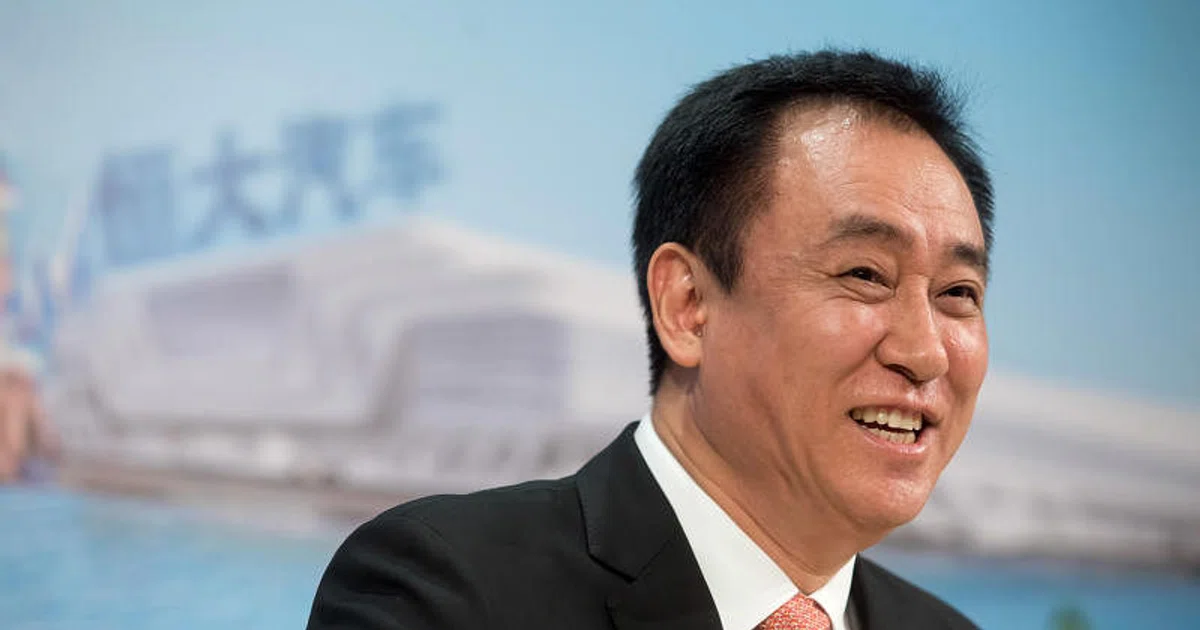Evergrande founder steps down as onshore unit chairman - The Business Times