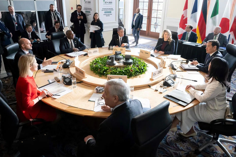 G7 foreign ministers meeting in La Malbaie, Quebec, in March 2025. Much may depend now upon the wider (non-US) members of the G7 being able to find common positions in what is a hugely uncertain period. 