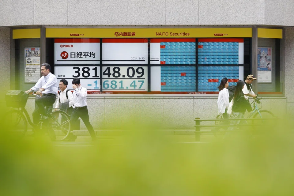 The stronger US dollar against the yen boosted Japanese stocks, with the Nikkei 225 climbing almost two per cent on Monday.