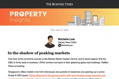 Singapore’s office market is far from distressed, but pockets of weakness are opening up in prime Grade A CBD space, says BT deputy news editor Michelle Low.