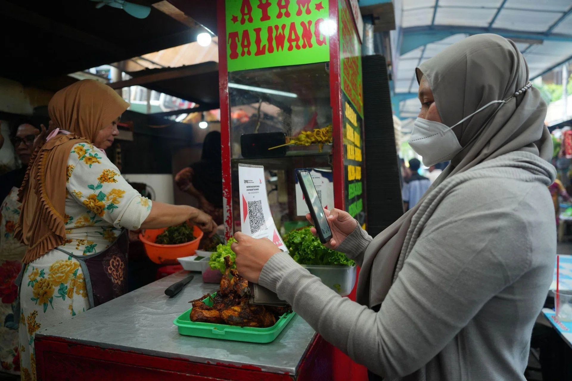 Indonesia chases Asian digital payments clout with China, India QR links