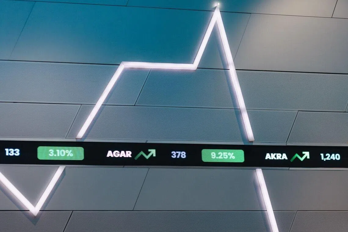 Stock market information displayed at the Indonesia Stock Exchange (IDX) in Jakarta, Indonesia, Friday, Jan 30, 2026. The resignation of the Indonesia Stock Exchange’s chief executive marked the first tangible consequence of MSCI Inc.’s reform demands, as policymakers rushed to roll out measures aimed at averting a downgrade and restoring confidence. Photographer: Muhammad Fadli/Bloomberg