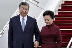 The EU-China tensions over EVs will be front and centre of Xi Jinping’s (left) five-day trip. 