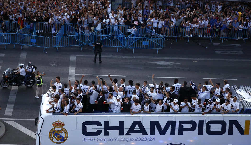 Real Madrid beat Borussia Dortmund 2-0 at London’s Wembley Stadium in Saturday’s Champions League final.