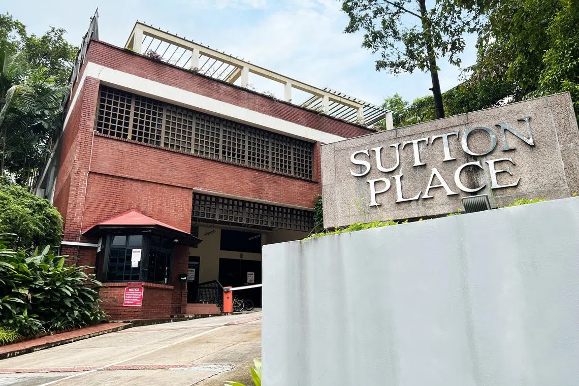 Sutton Place, a five-storey condominium, comprises 44 units on a land area of approximately 93,183 square feet.