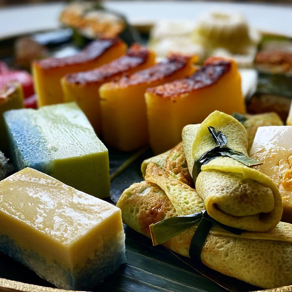 Southeast Asian patisserie Lady Wong sells authentic kueh such as ang koo kueh and kueh salat.