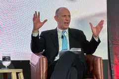 Increasing soft data, from surveys and other qualitative sources, have pointed to a softening US economy, Chicago Federal Reserve Bank President Austan Goolsbee noted, including sharp declines in business and consumer sentiment.