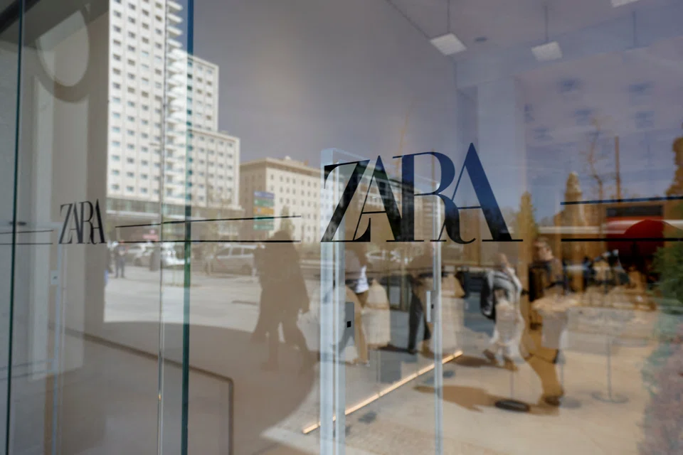 Zara owner Inditex reported a 7 per cent rise in sales for its first quarter to the end of April, an expected slowdown from a year earlier when the company benefited from a post-pandemic shopping spree.