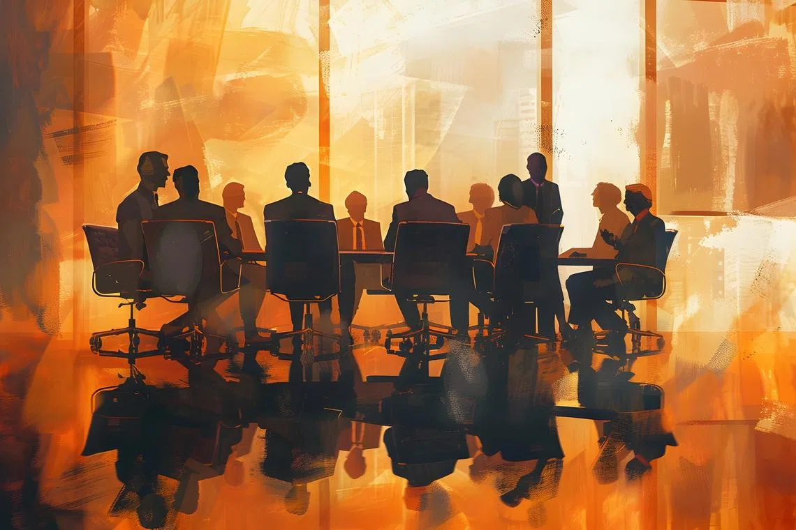 Seating arrangements are a good example of hierarchies. Unless you are very senior yourself, sitting too close to the alpha executive risks being a transgressive act.