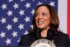 There was “full support” in backing Kamala Harris to be at the top of the Democratic ticket, one source said.