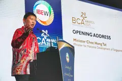 Speaking at International Built Environment Week, Chee Hong Tat says: "As the projects grow more complex, the range of professional competencies required also (grows) significantly."