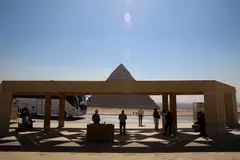 A network of buses whisks visitors around the site, the hard-sells have been tamed – and you can even enjoy some fine dining overlooking the 4,600-year-old monuments.