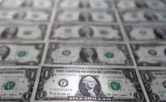 The dollar index measure against major peers was up 0.05 per cent at 102.60.