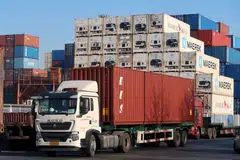 Thousands of truck drivers in South Korea have gone on strike at some ports and container depots in the country, threatening to slow the export of goods from the Asian nation, according to the International Transport Workers' Federation. 