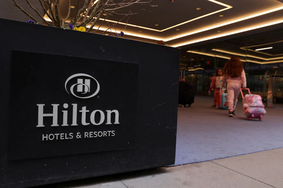Hilton, which also owns brands such as Waldorf Astoria Hotels & Resorts, reported quarterly revenue per available room (RevPAR) of US$104.16.