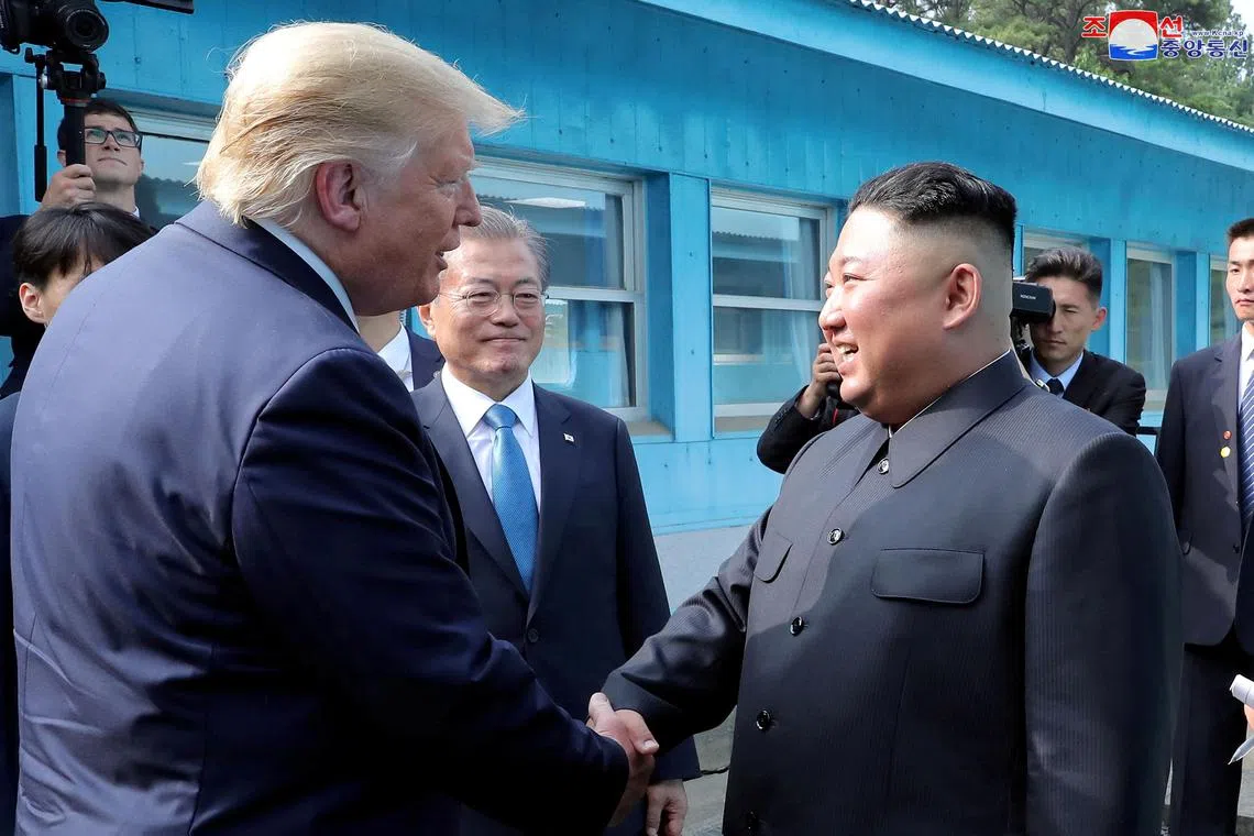 US President Donald Trump once said that he and North Korean leader Kim Jong Un “fell in love.” Their meetings reduced tensions but failed to produce a lasting agreement.