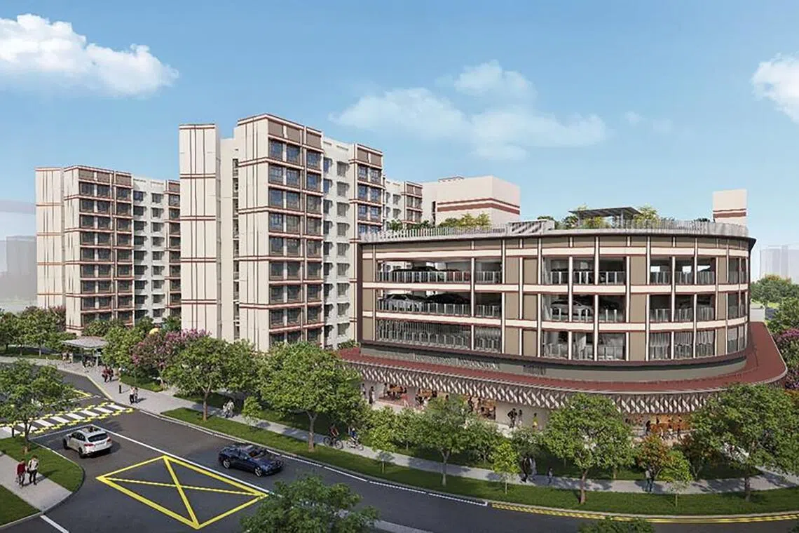 Tampines Bliss is a Standard project in Tampines Avenue 2 and Tampines Street 22. The flats here have the shortest wait in this launch at one year and 11 months.