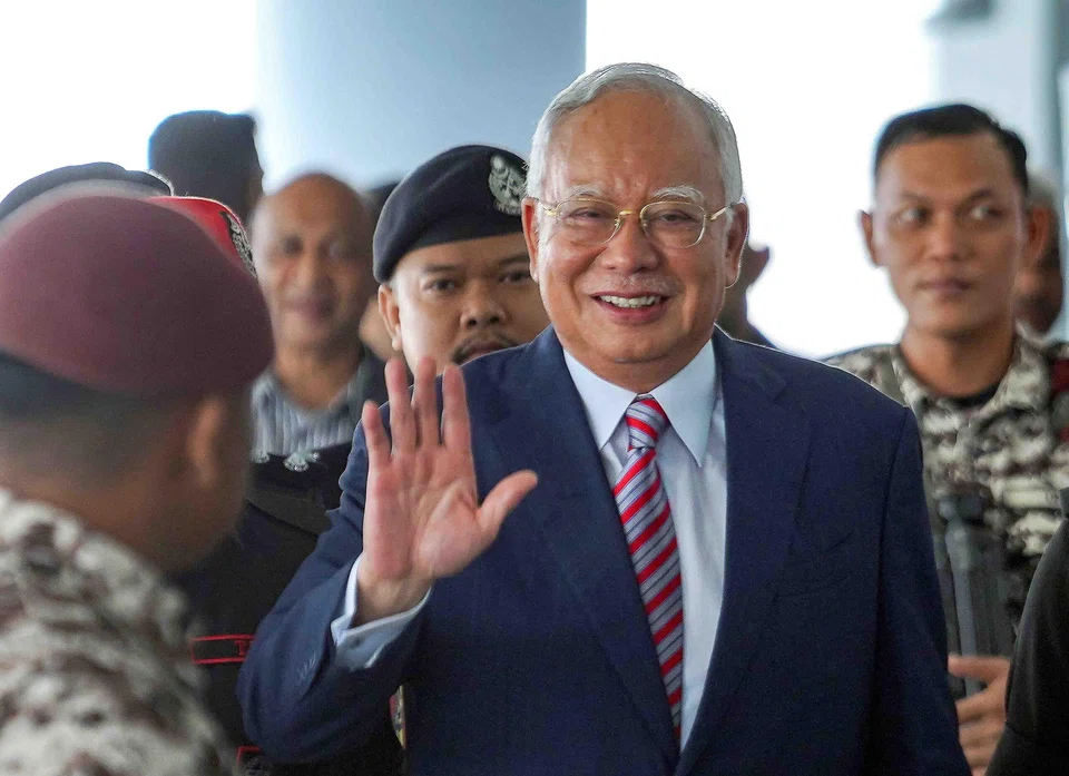 Najib was found guilty in 2020 of criminal breach of trust and abuse of power for illegally receiving funds misappropriated from a unit of state fund 1MDB.