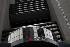 Marriott expects worldwide room revenue to increase by 3 to 5 per cent this year. It sees 4 to 5 per cent growth in the second quarter.