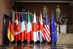 The G7 finance chiefs may also discuss the US debt ceiling woes and steps to prevent Russia from circumventing sanctions.