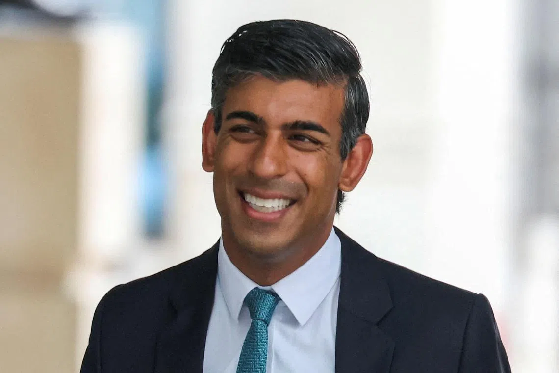 Former British finance minister Rishi Sunak has emerged as an early favourite to succeed Liz Truss. 