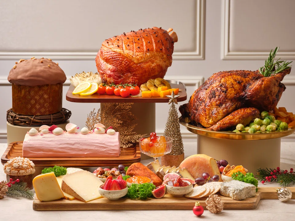 Fullerton Hotels' festive takeaway.