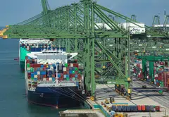 Overall, total trade climbs 4.6% year on year in February, slowing from the 6.6% growth in the preceding month.