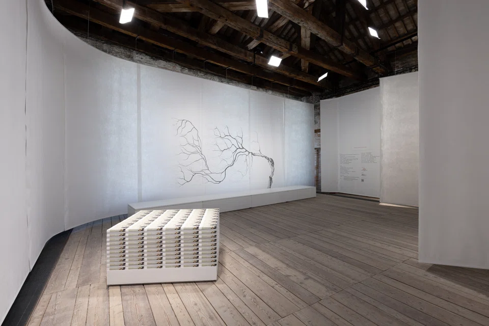 At the 59th Venice Biennale, the Singapore Pavilion titled Pulp III: A Short History Of The Banished Book revels in its quietude.