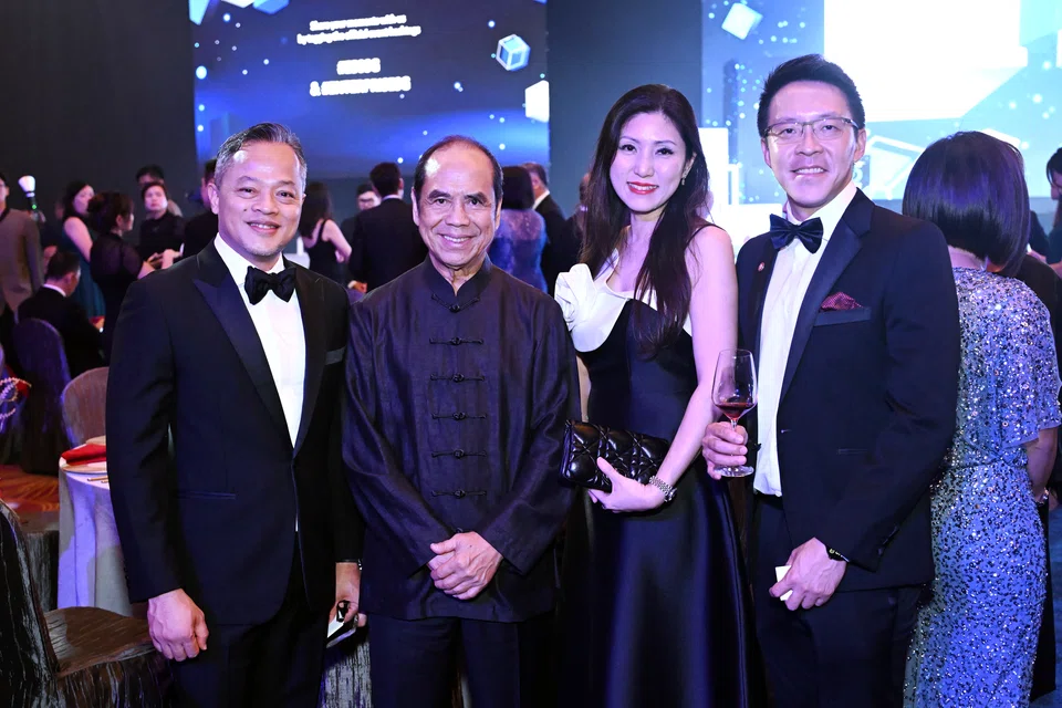 From left: Saswira Ismail, head of enterprise banking industries, OCBC; Sam Goi, executive chairman,Tee Yih Jia Food Manufacturing; Sue Tan, MD, enterprise banking industries, OCBC; and Michael Cheung, ED, enterprise banking industries, OCBC.