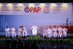 Senior Minister Lee Hsien Loong says: "Foreigners have no business interfering in Singapore politics, and whether foreigner or Singaporean, race and religion have to be kept separate from politics.”