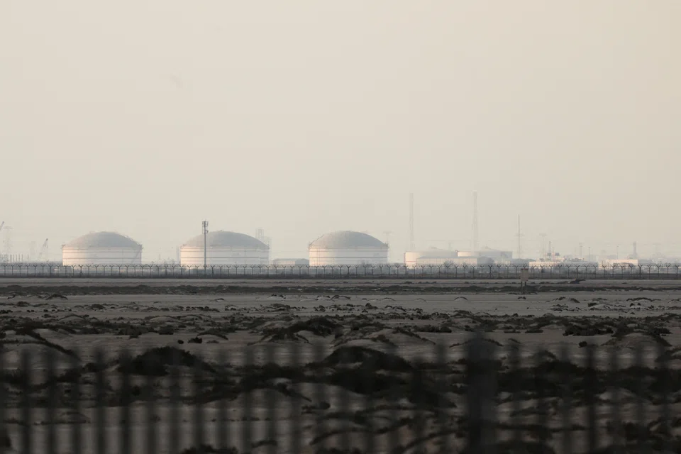 The Laffan refinery primarily processes condensate into refined products, including aviation fuel.