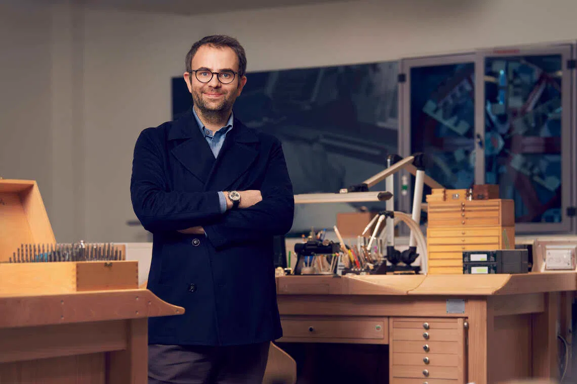 Nicholas Biebuyck is tasked with overseeing Tag Heuer's archives that dates all the way back to its founding in 1860. 