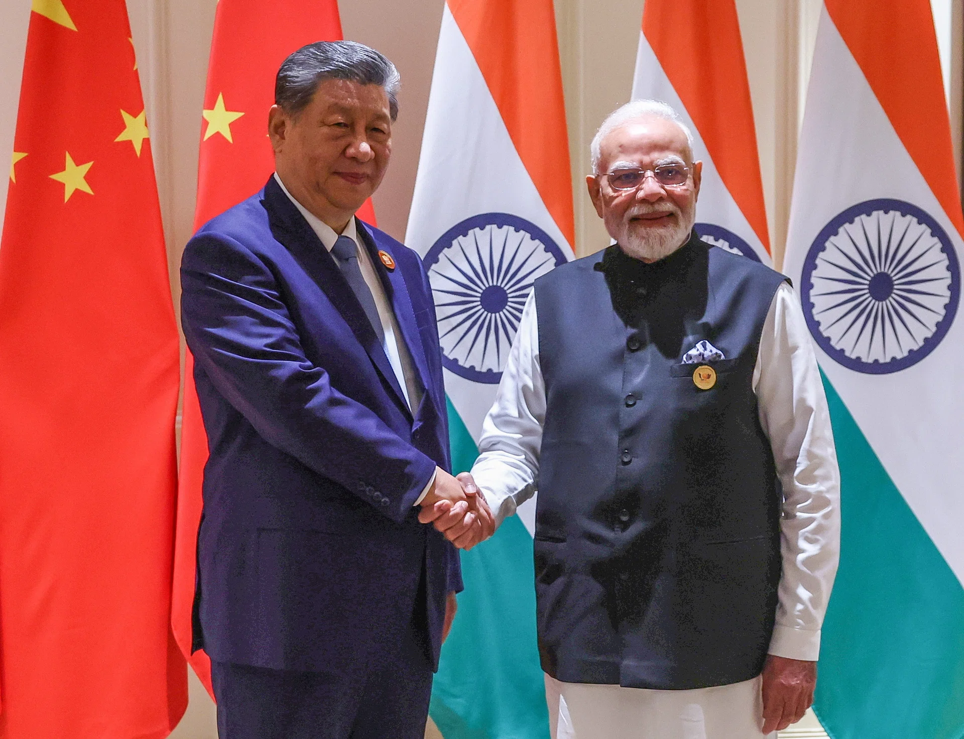 Modi, Xi push business links and border peace on Brics sidelines as India-China ties revive