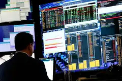 The S&P 500 opened lower by 15.54 points, or 0.37 per cent, at 4,139.33, while the Nasdaq Composite dropped 89.73 points, or 0.74 per cent, to 12,063.68 at the opening bell.