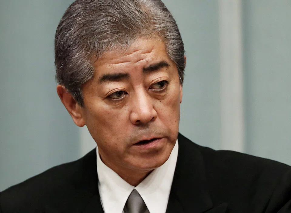 Iwaya (pictured), defence chief from 2018 to 2019, helped Ishiba on strategy in his winning run to lead the ruling Liberal Democratic Party.