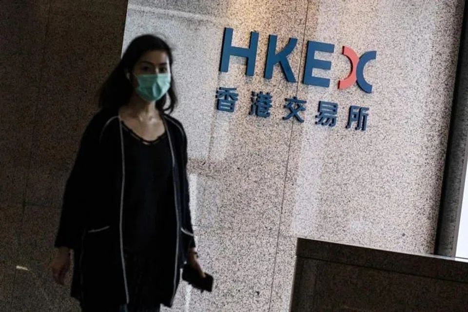 The Hang Seng Index sank 1.44 per cent, or 311.30 points, to 21,349.17.