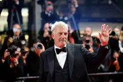 Kevin Costner at the premiere of 'Horizon: An American Saga' during the 77th annual Cannes Film Festival, in Cannes, France, on May 19. 