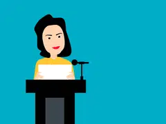 Female TED speakers who used more humour were more popular and perceived as more influential than less funny women and comparably funny men.