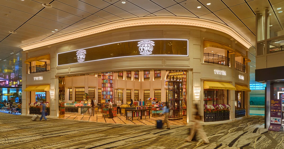 TWG Tea opens largest flagship at Changi Airport amid global expansion - The Business Times