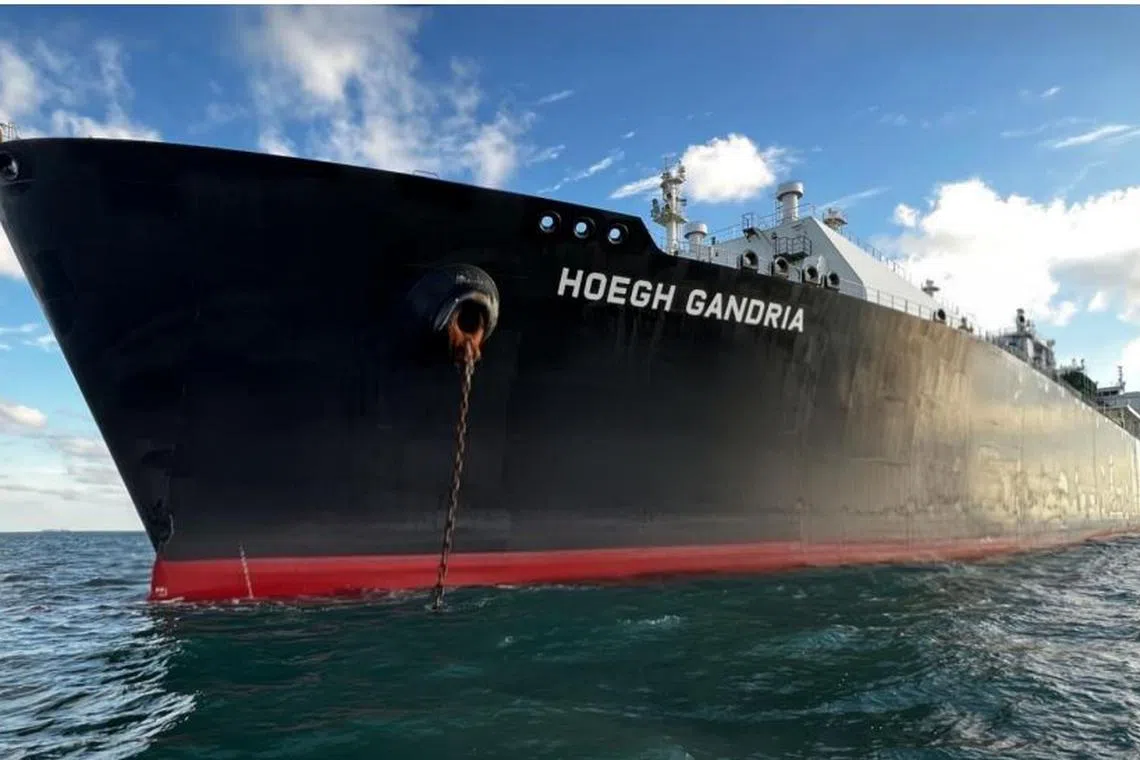 Hoegh Gandria will be converted to a floating storage regasification unit for deployment to the Port of Sumed, Egypt. 