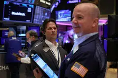 The Dow Jones Industrial Average rose 42.11 points, or 0.13 per cent, at the open to 33,726.64. 