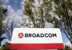 Broadcom’s stock rose more than 10 per cent in extended trading on Thursday.